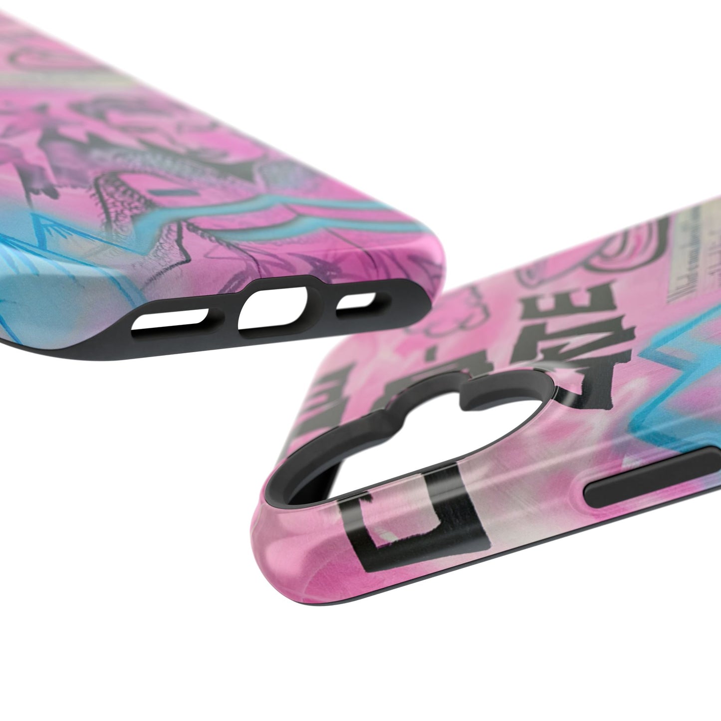 MagSafe "avant le ski" airbrush iPhone case