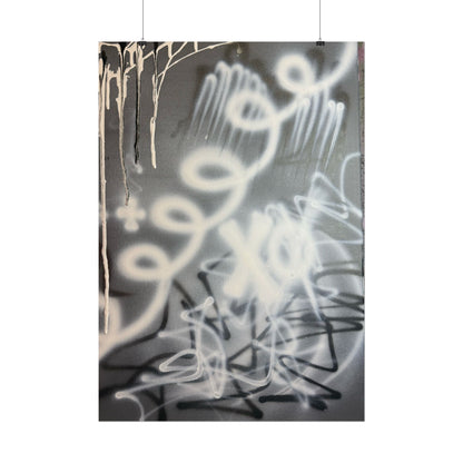 "spatial blur" airbrush rolled print