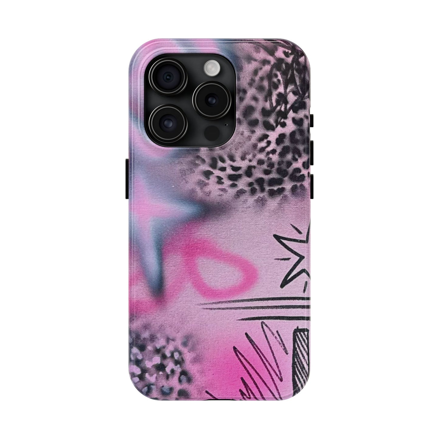 "onyx cheetah" airbrush iPhone case