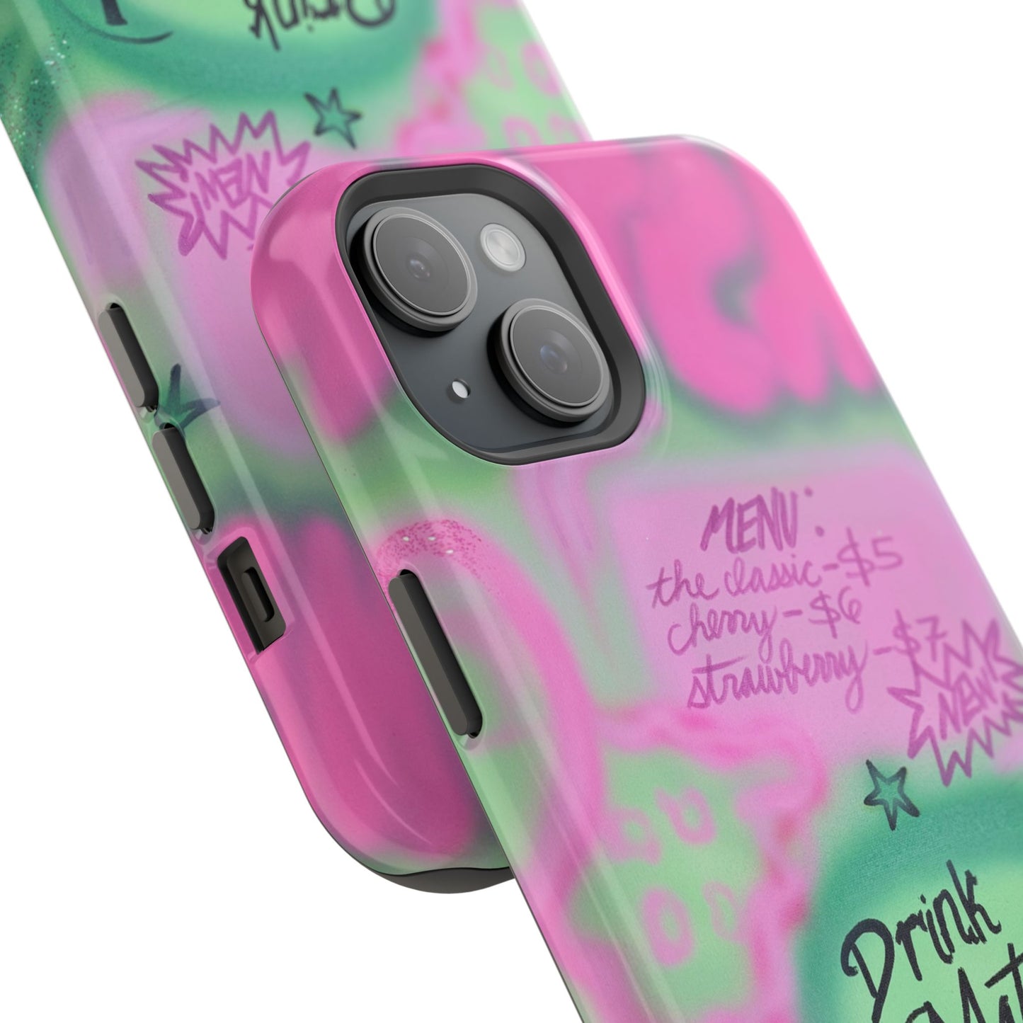 MagSafe "matcha!" airbrush iPhone case