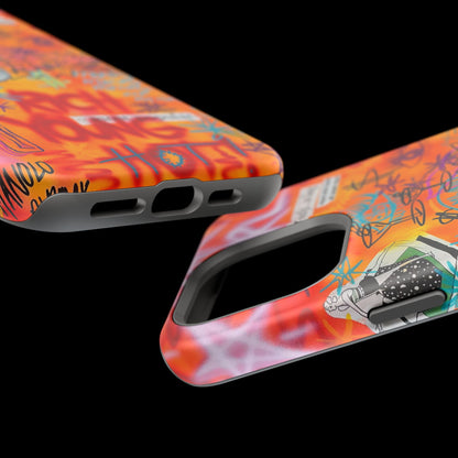 MagSafe „reich, jung, heiß“ Airbrush iPhone Hülle