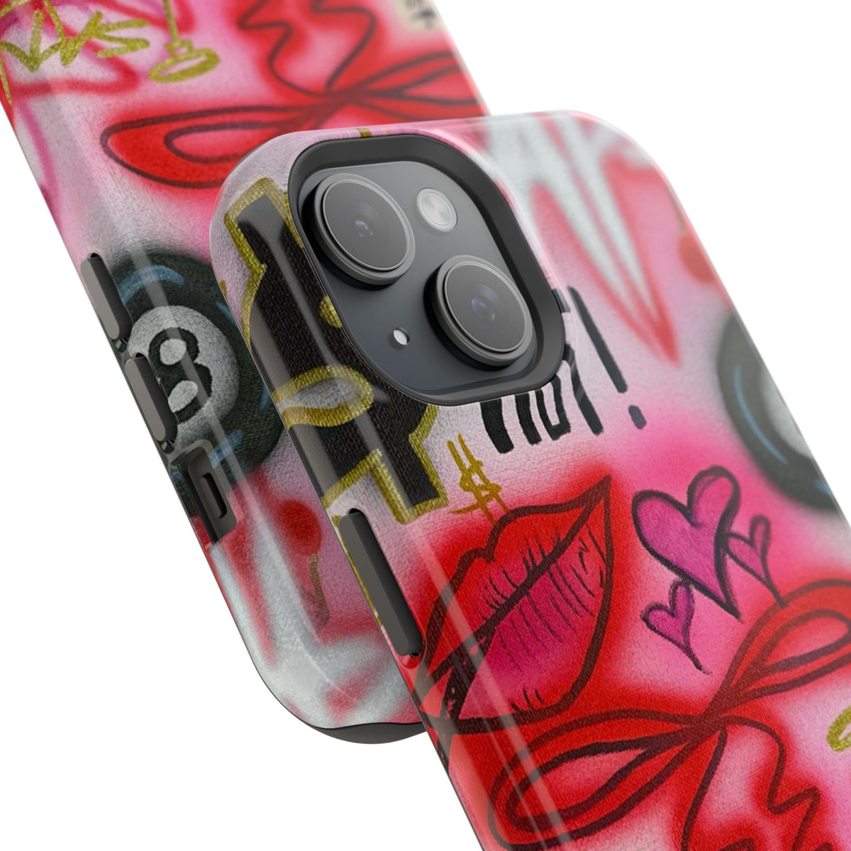 MagSafe "IT girl" airbrush iPhone case