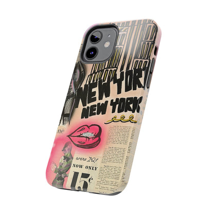 "new york, new york!" airbrush iPhone case
