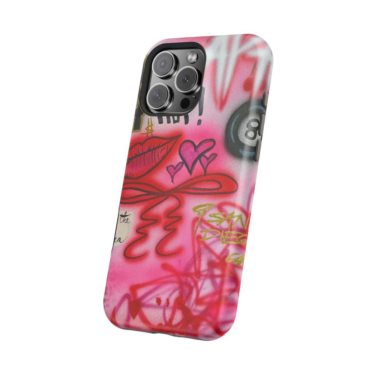 MagSafe "IT girl" airbrush iPhone case