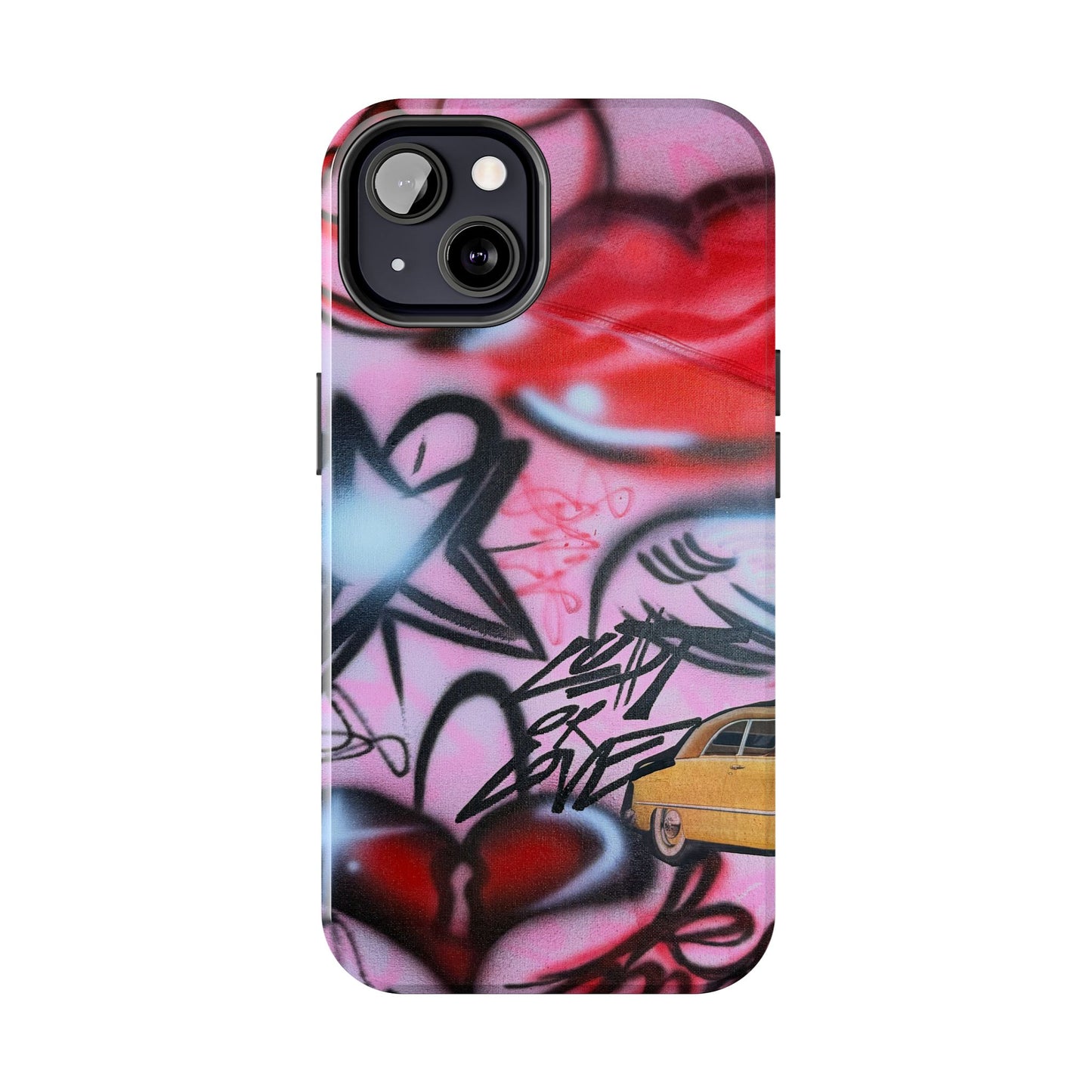 "lust or love" airbrush iPhone case