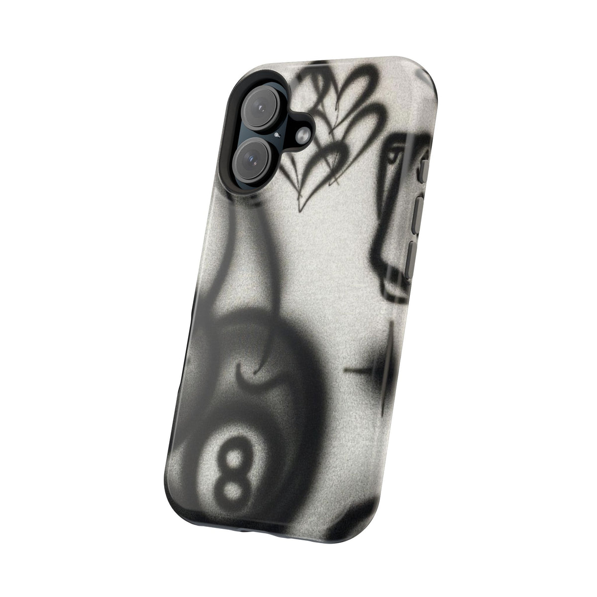 MagSafe "Hidden Ace" Airbrush iPhone Hülle