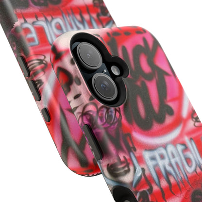 MagSafe "lucky you!" airbrush iPhone case