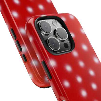 "cherry crush polka dot" airbrush iPhone case