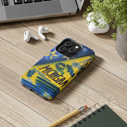 "ann arbor, michigan" airbrush iPhone case