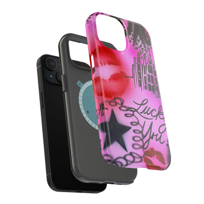 MagSafe "ulterior motive" airbrush iPhone case