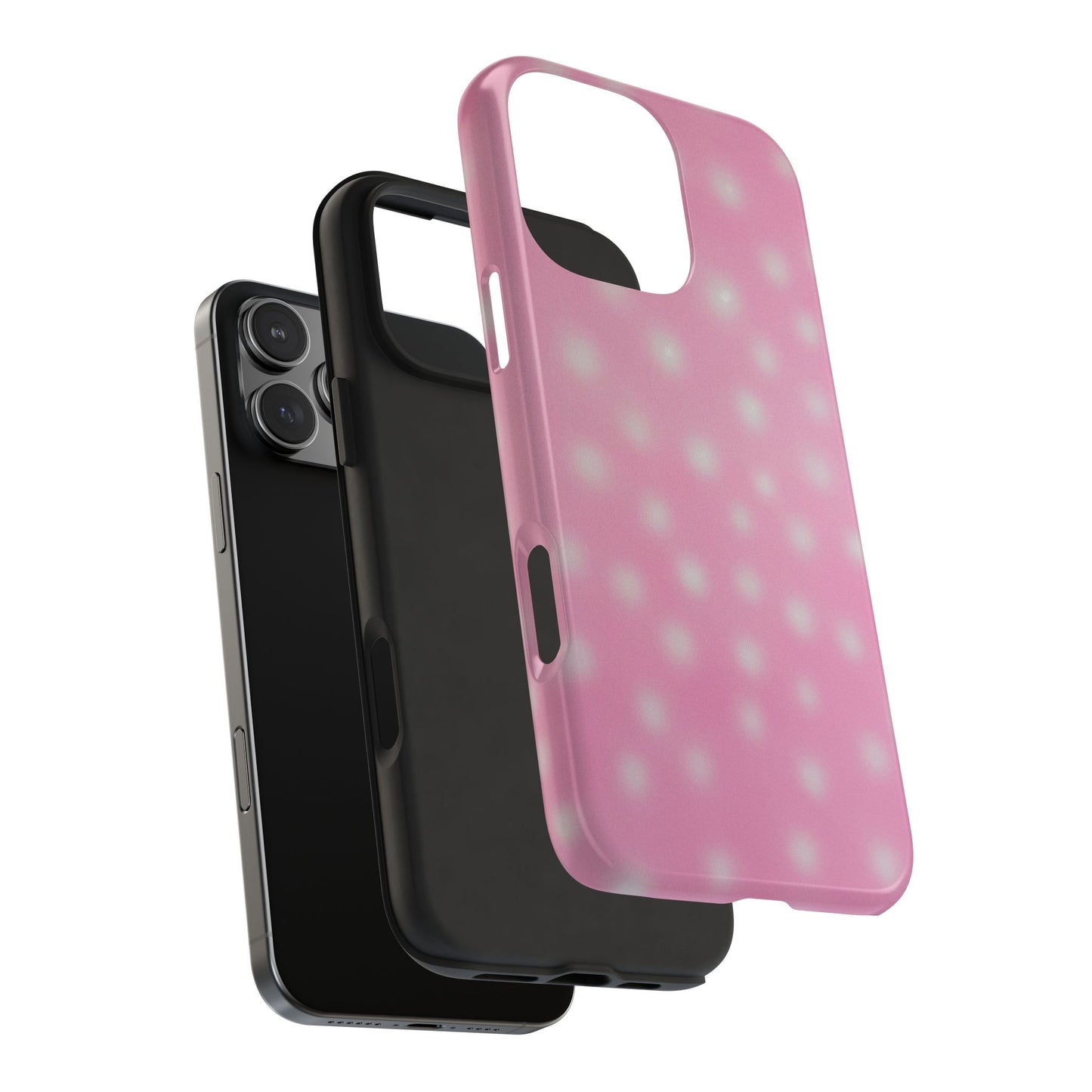 "strawberry swirl polka dots" airbrush iPhone case