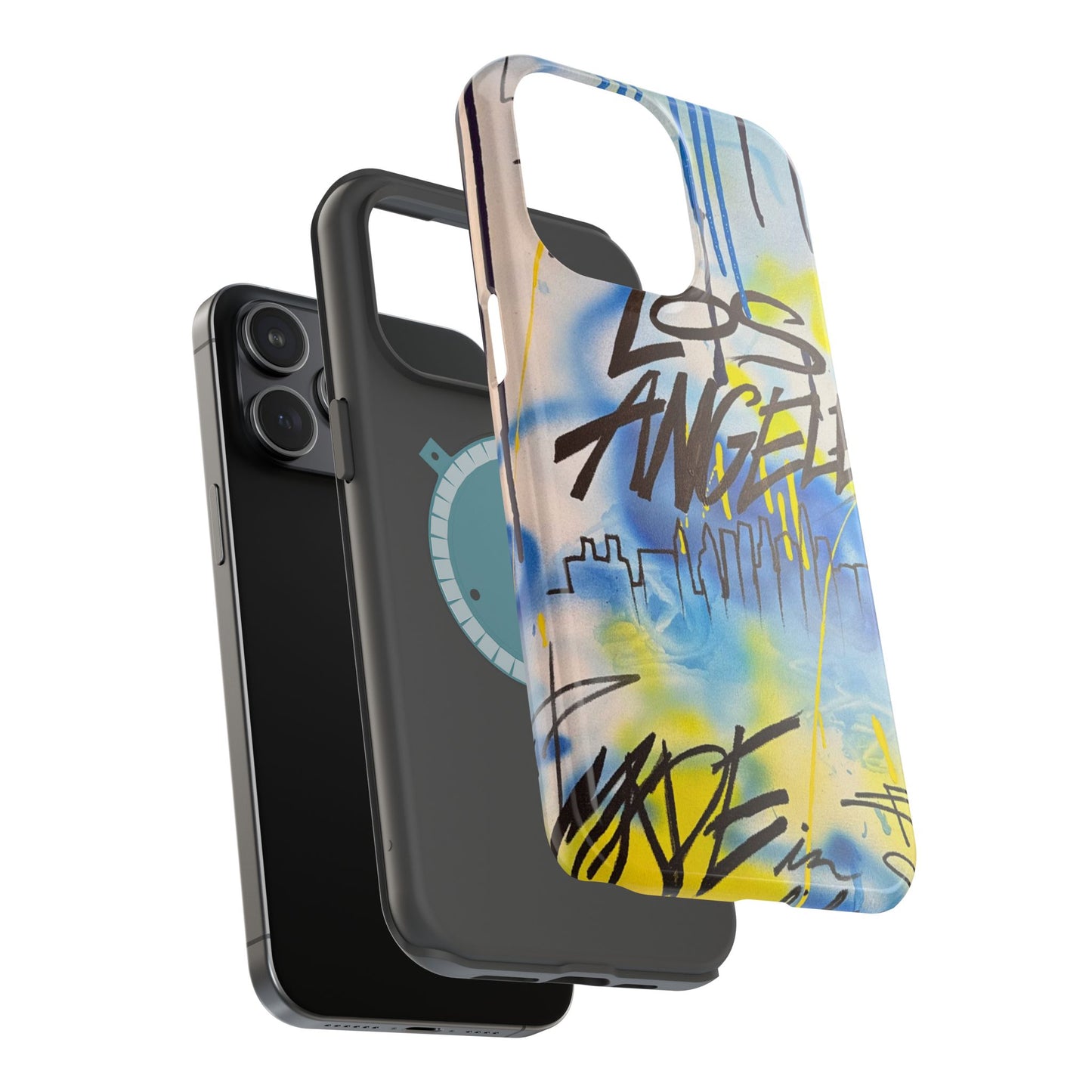 MagSafe "los angeles" airbrush iPhone case