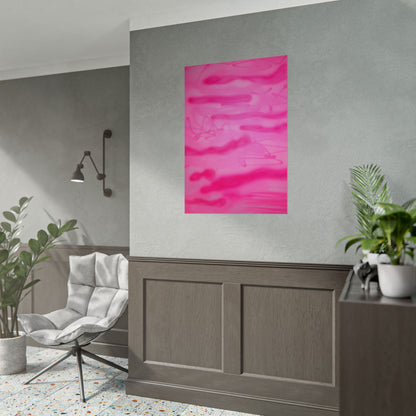"pink camo" airbrush rolled print
