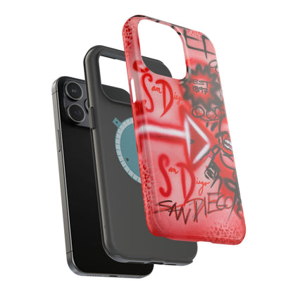 MagSafe "San Diego" Airbrush iPhone-Hülle