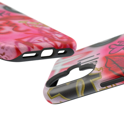 MagSafe "IT girl" airbrush iPhone case