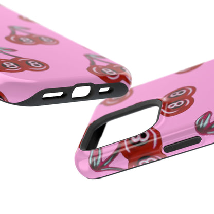 MagSafe "cami cherry pink" Airbrush iPhone Hülle