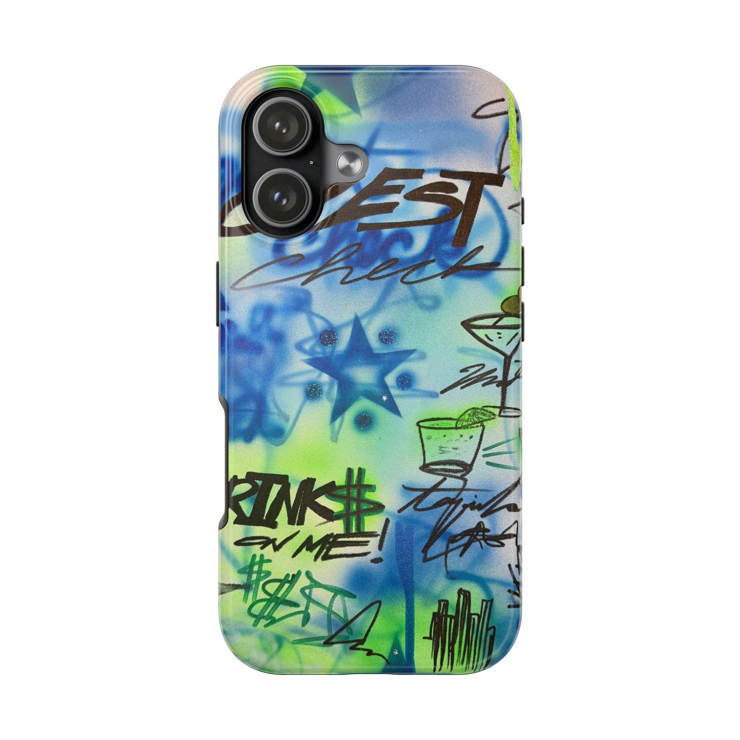 "guest check" airbrush iPhone case