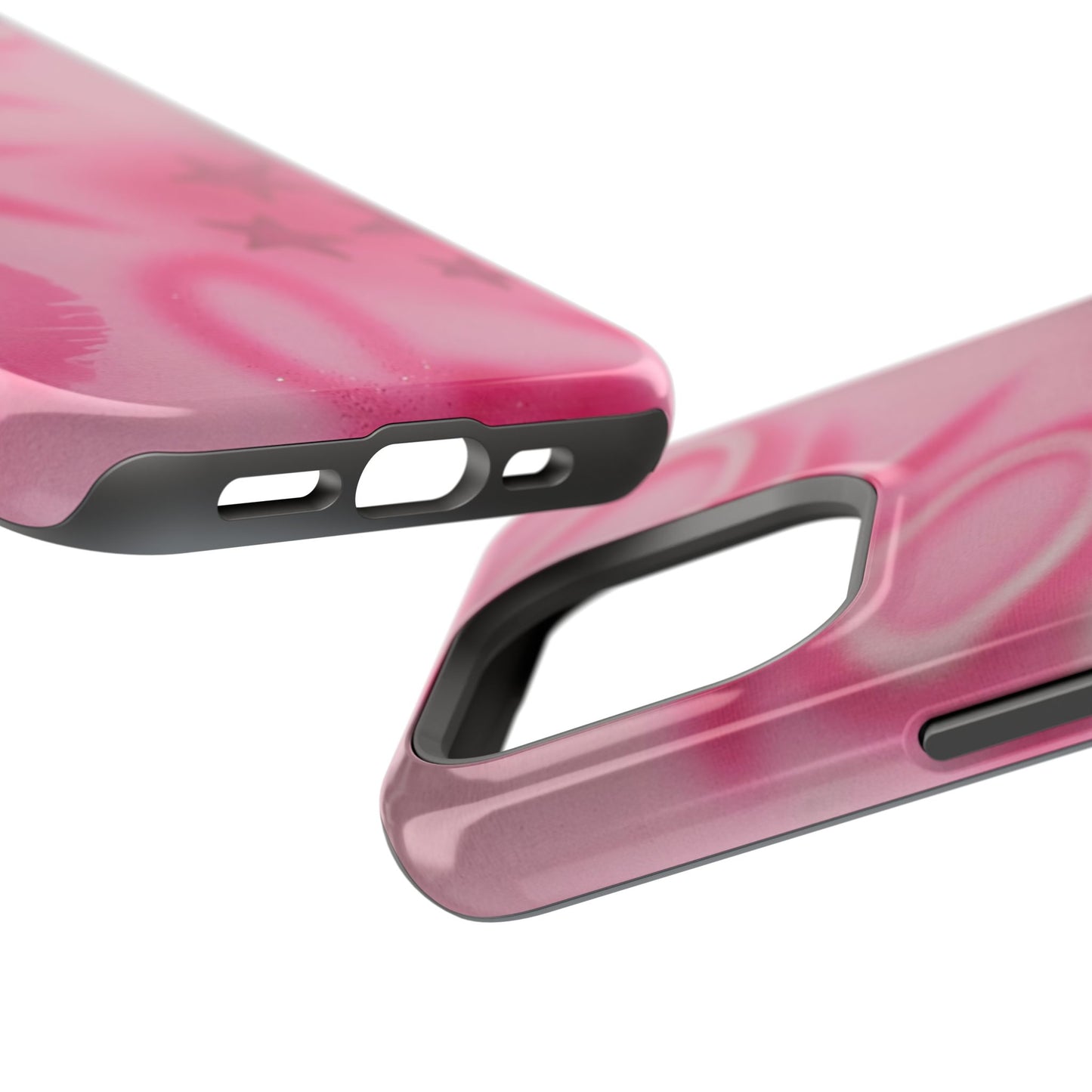 MagSafe "perfectly pink" airbrush iPhone case