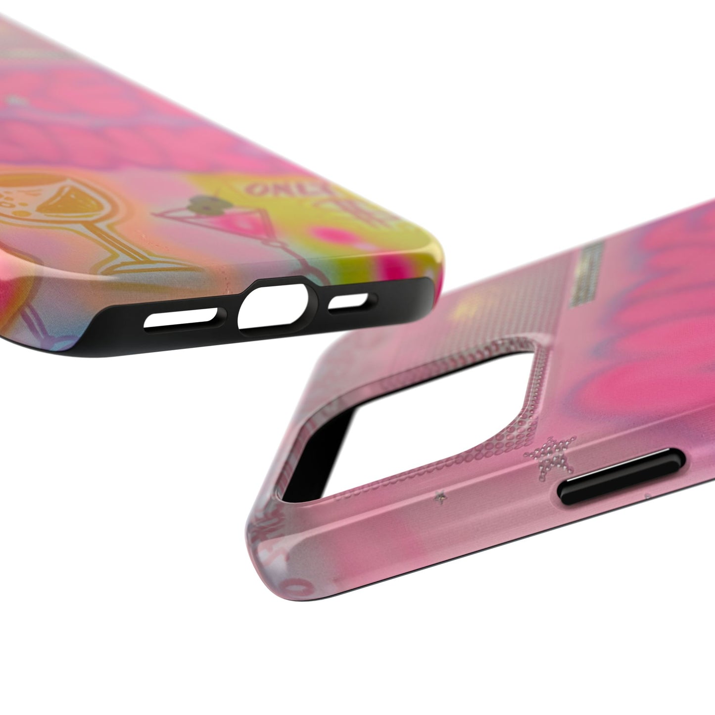 "mixed drinks" airbrush iPhone case