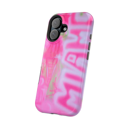 MagSafe "sunset sorbet" airbrush iPhone case
