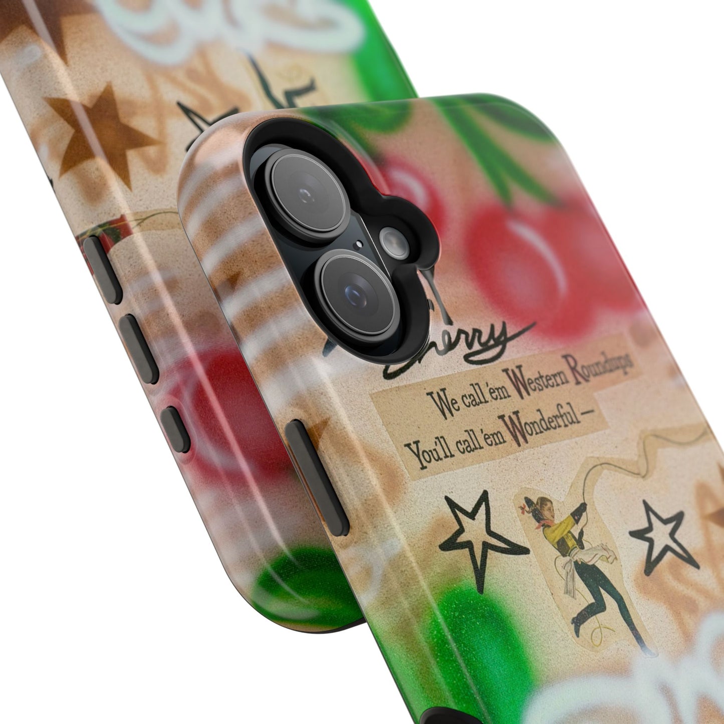 MagSafe "the rodeo" airbrush iPhone case
