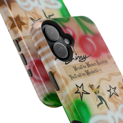 MagSafe "the rodeo" airbrush iPhone case