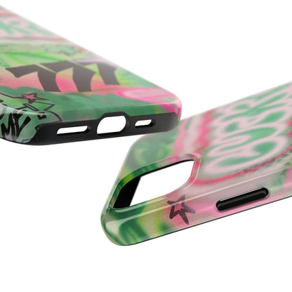 "so lucky" airbrush iPhone case