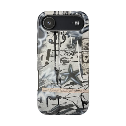 "monochrome mood" airbrush iPhone case