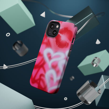 MagSafe "Romantic Rush" Airbrush iPhone Hülle