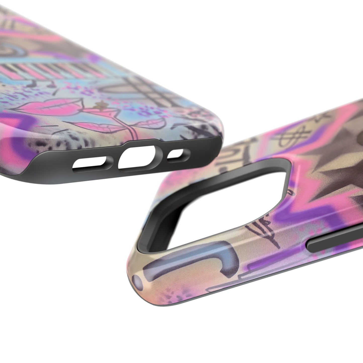 MagSafe "jazz club" airbrush iPhone case