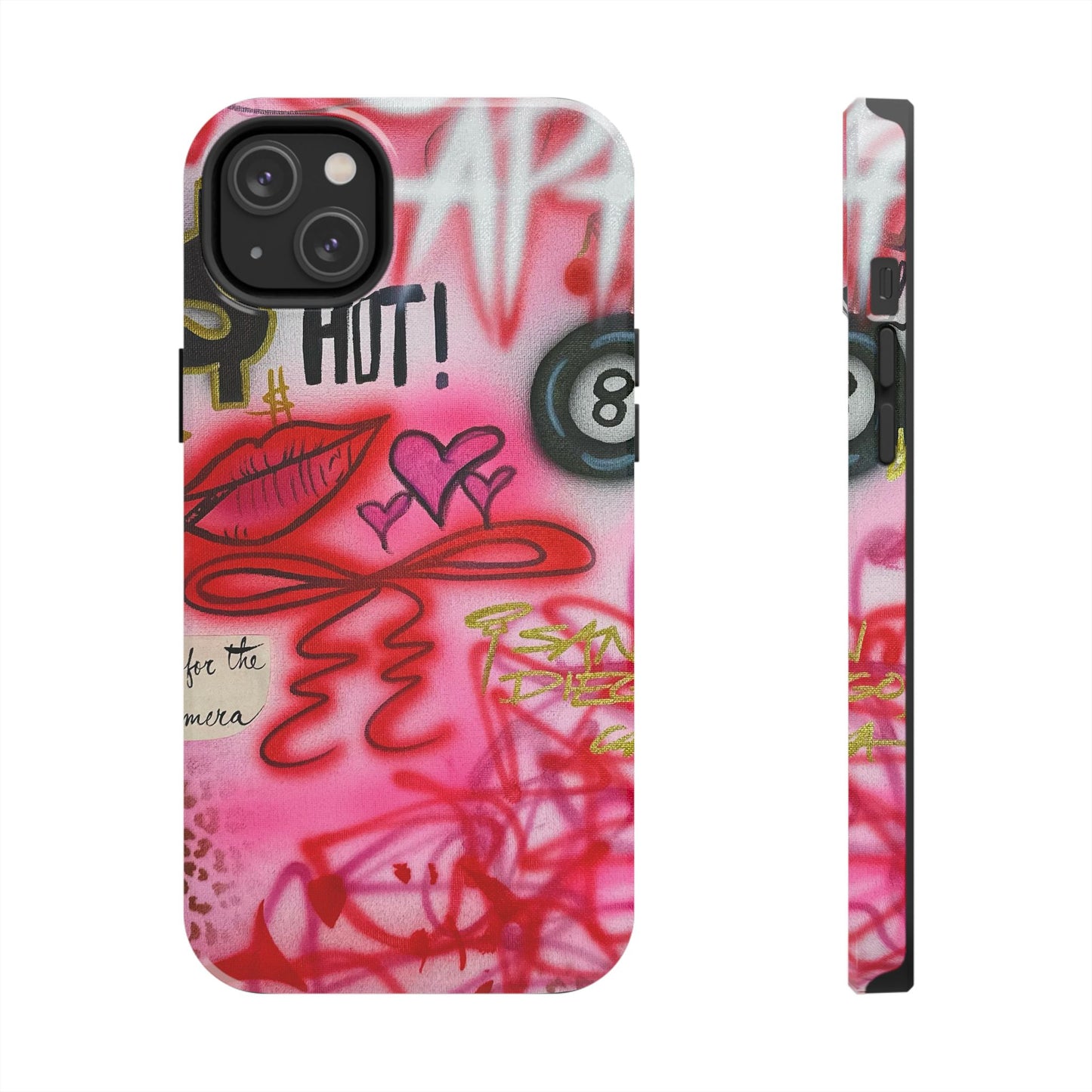 "IT girl" airbrush iPhone case