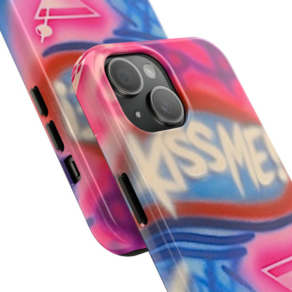 "kiss me pt. 2" airbrush iPhone case