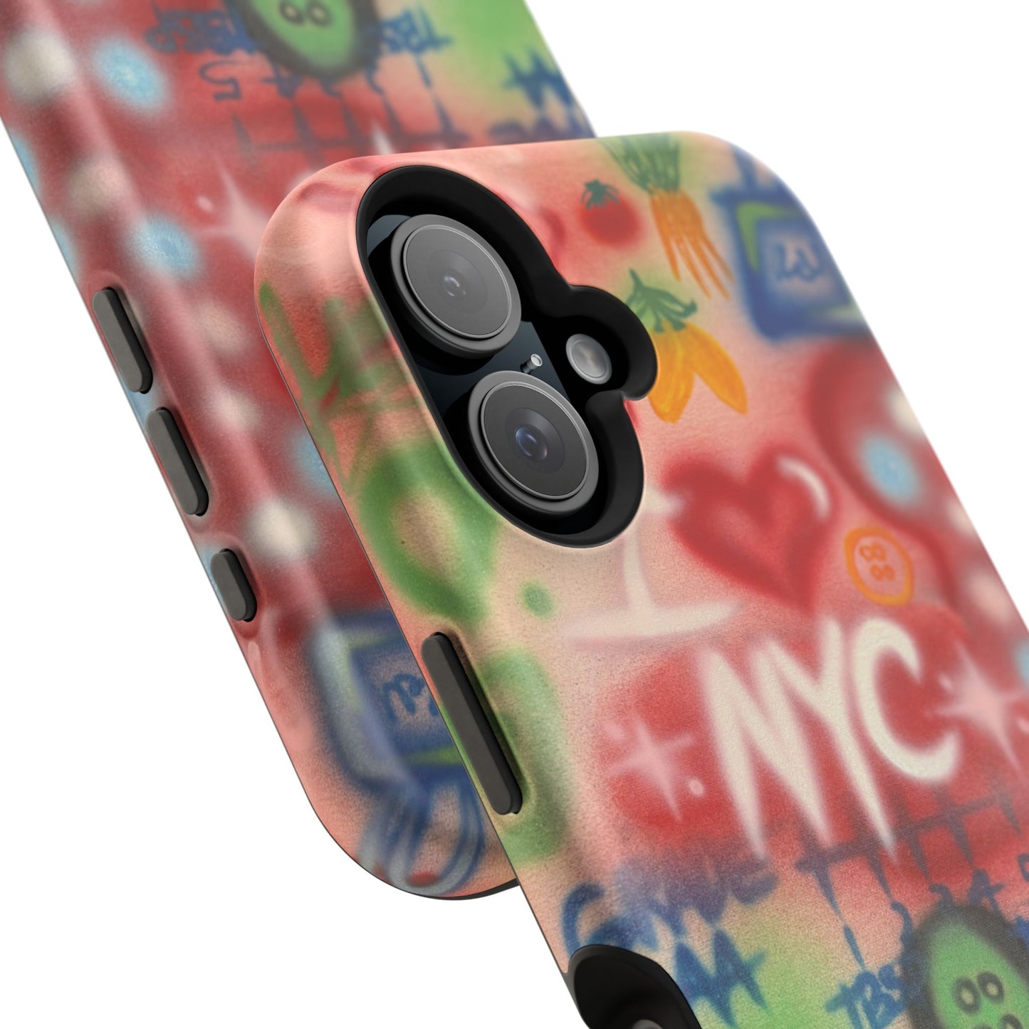 MagSafe "i <3 NYC" airbrush iPhone case