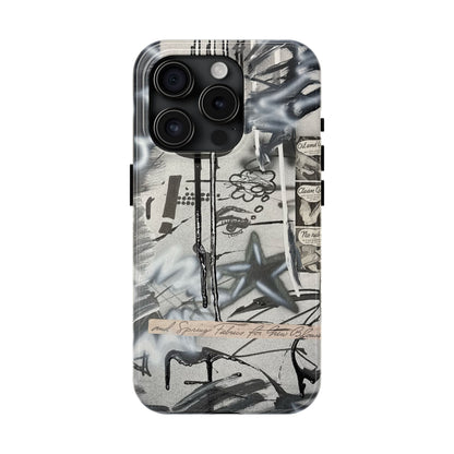 "monochrome mood" airbrush iPhone case
