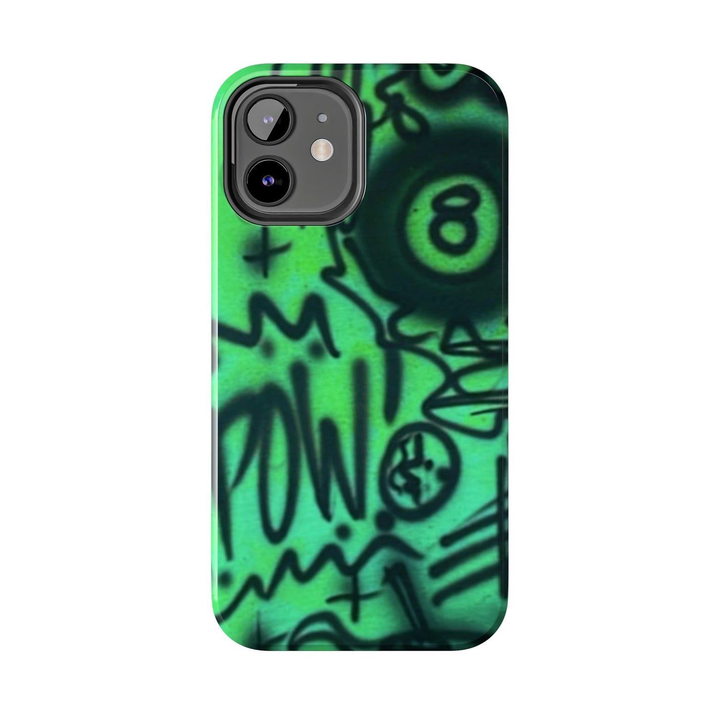 "POW! "airbrush iPhone case