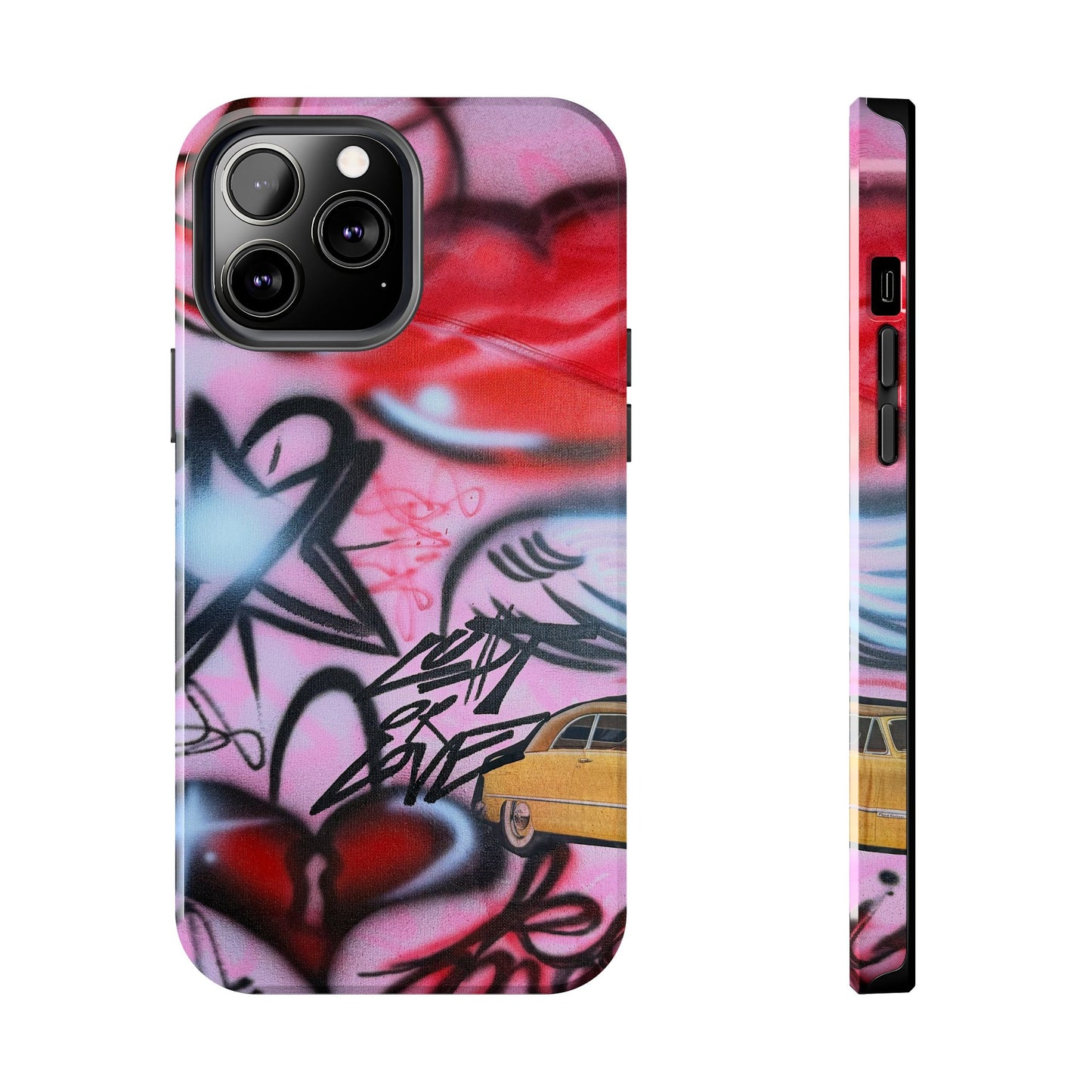 "lust or love" airbrush iPhone case