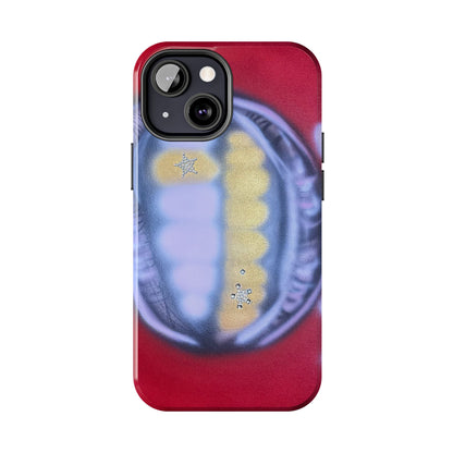 "bite me bling" airbrush iPhone case