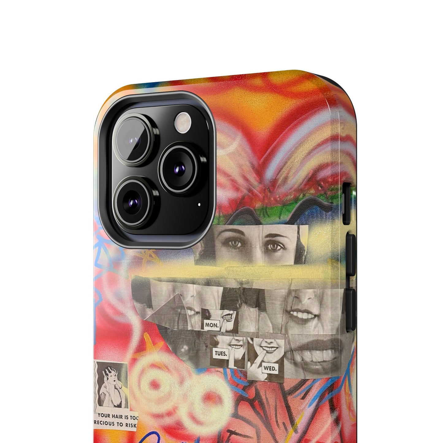 "get busy!" airbrush iPhone case
