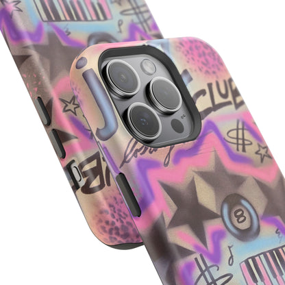 MagSafe "jazz club" airbrush iPhone case
