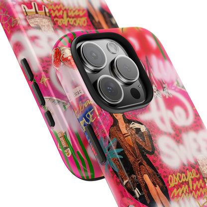 "sweet escape" airbrush iPhone case