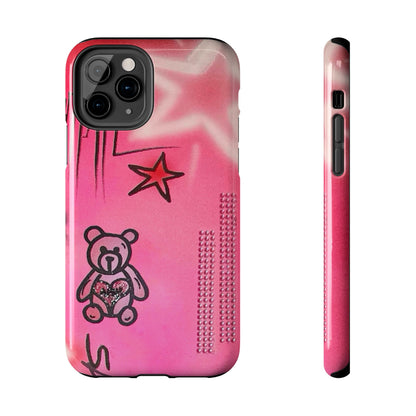 "teddy bear" airbrush iPhone case