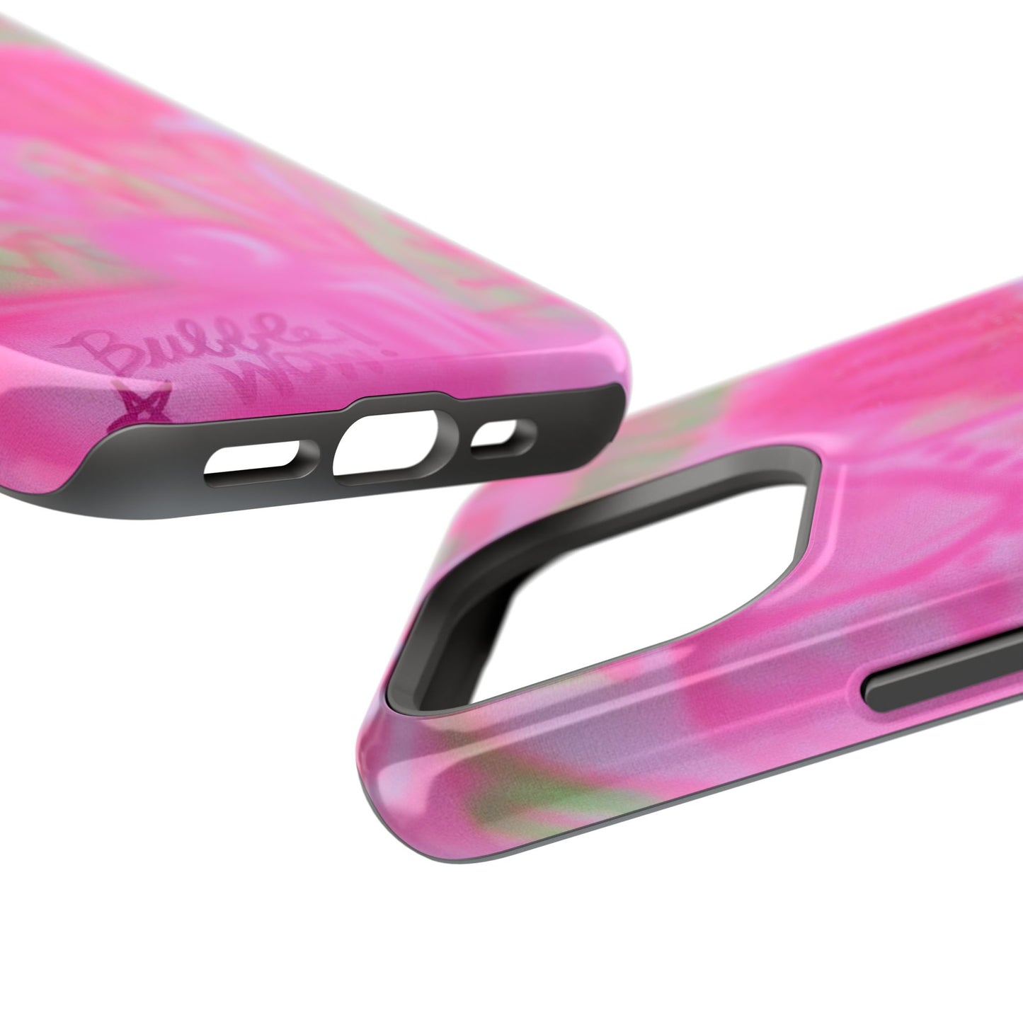 MagSafe "miami matcha" airbrush iPhone case