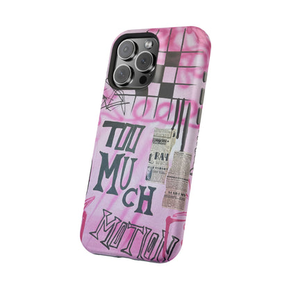 MagSafe "too much motion" airbrush iPhone case