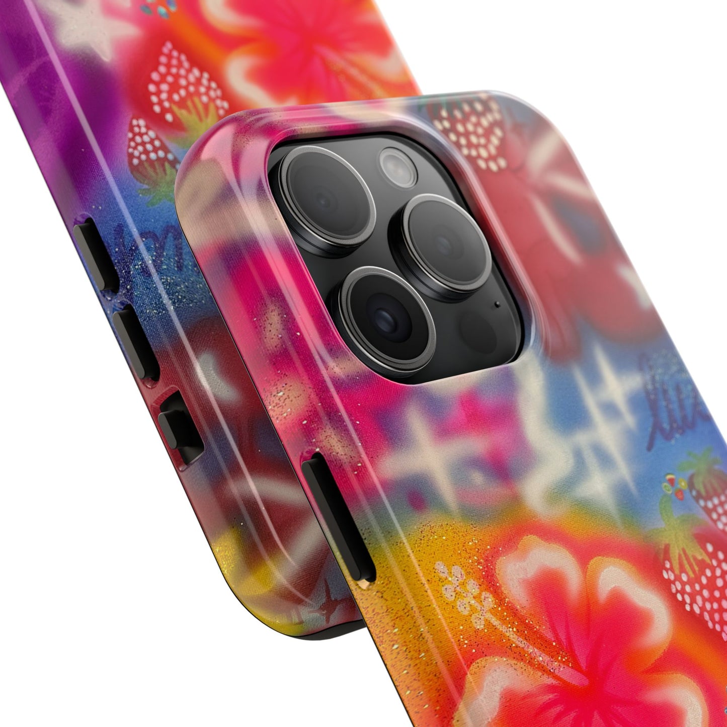 "luck and luv" airbrush iPhone case