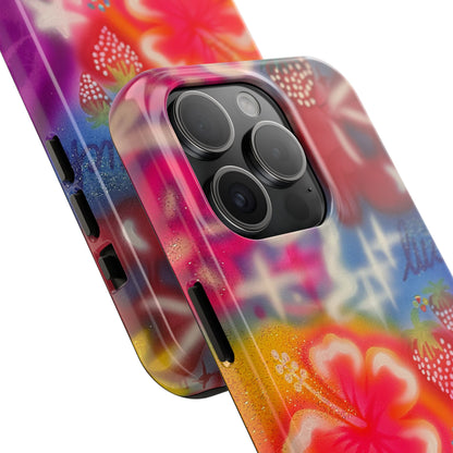 "luck and luv" airbrush iPhone case