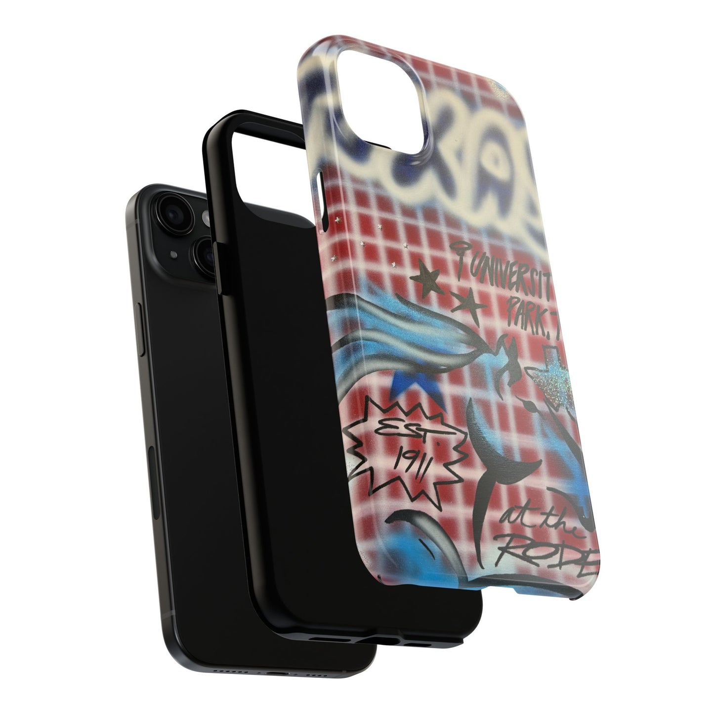"texas" airbrush iPhone case