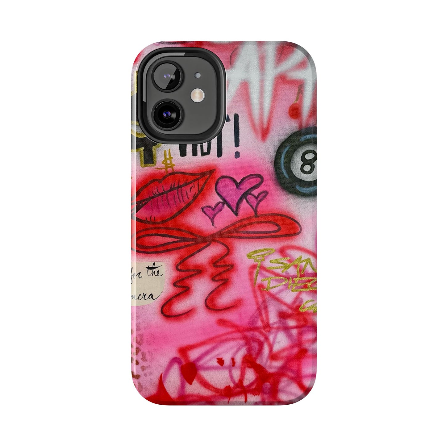 "IT girl" airbrush iPhone case