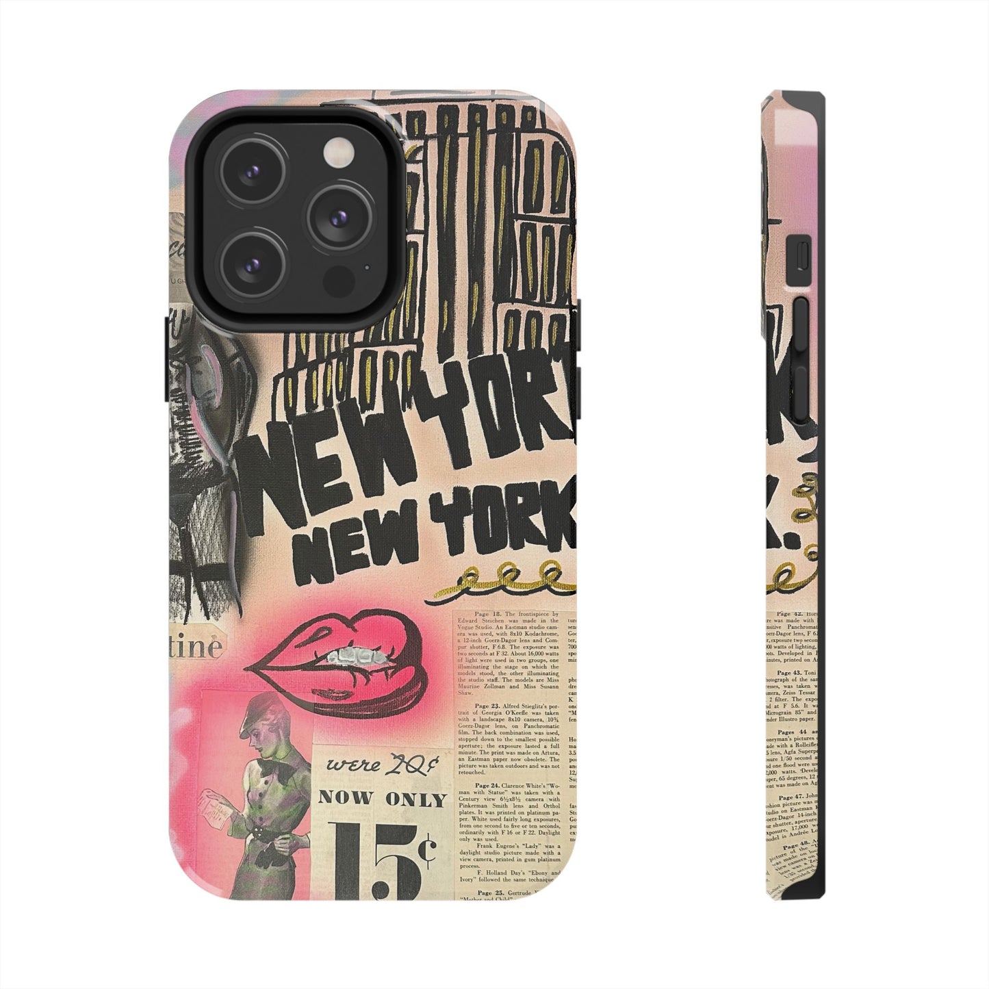 "new york, new york!" airbrush iPhone case