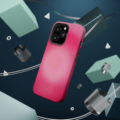 MagSafe "pinkberry" airbrush iPhone case