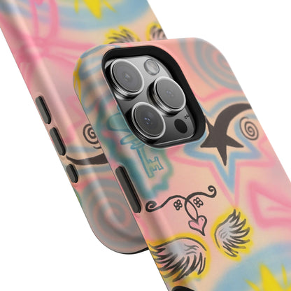 MagSafe "star energy" airbrush iPhone case